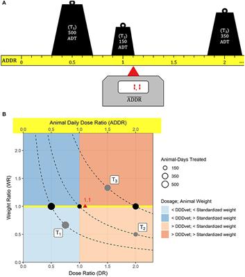 Contrasting Treatment- and Farm-Level Metrics of Antimicrobial Use Based on Used Daily Dose vs. Defined Daily Dose for the German Antibiotics Minimization Concept